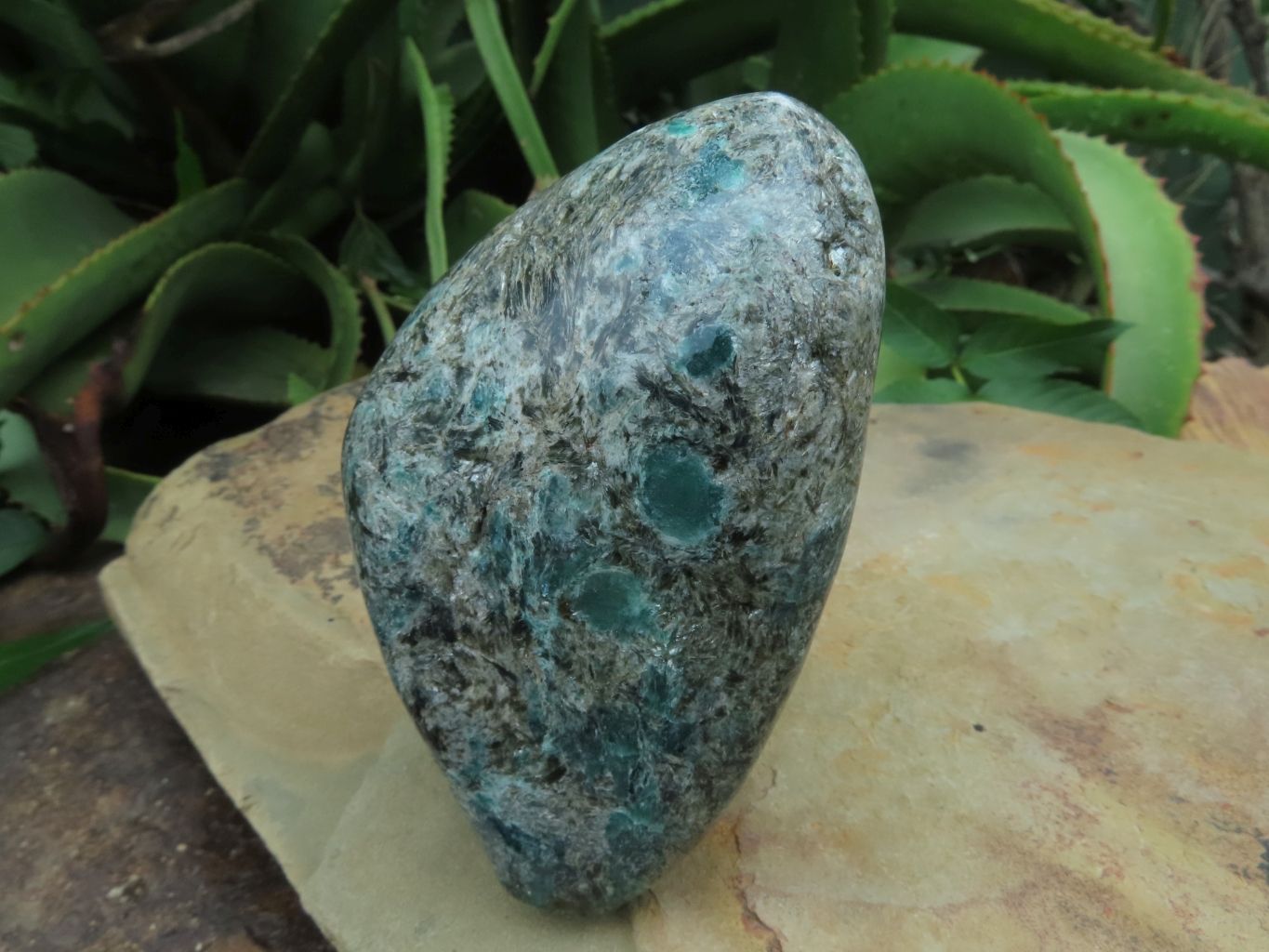 Polished Emeralds In Matrix Free Forms x 2 From Zimbabwe - TopRock