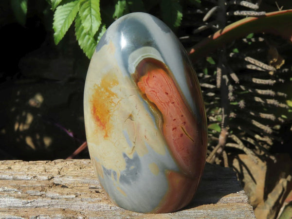 Polished Polychrome Jasper Standing Free Forms x 4 From Madagascar - TopRock