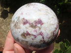 Polished Rubellite Pink Tourmaline Spheres  x 2 From Madagascar - TopRock