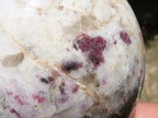 Polished Rubellite Pink Tourmaline Spheres  x 2 From Madagascar - TopRock