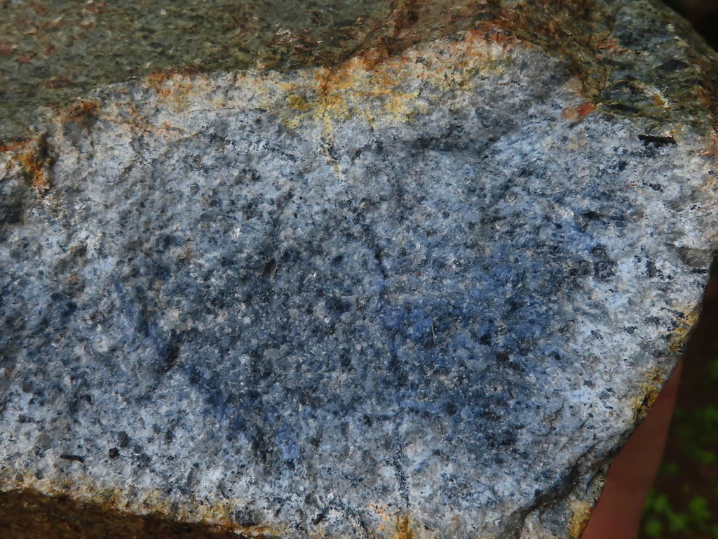 Natural Rare Blue Dumortierite Rough Specimens  x 5 From Mozambique - TopRock