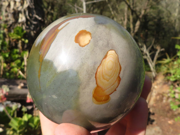 Polished Polychrome / Picasso Jasper Standing Free Form x 1 From Madagascar - Toprock Gemstones and Minerals 