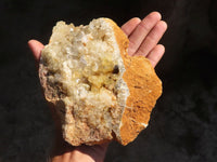 Natural Golden Limonite / Lemonite Quartz Clusters  x 3 From Zambia - Toprock Gemstones and Minerals 