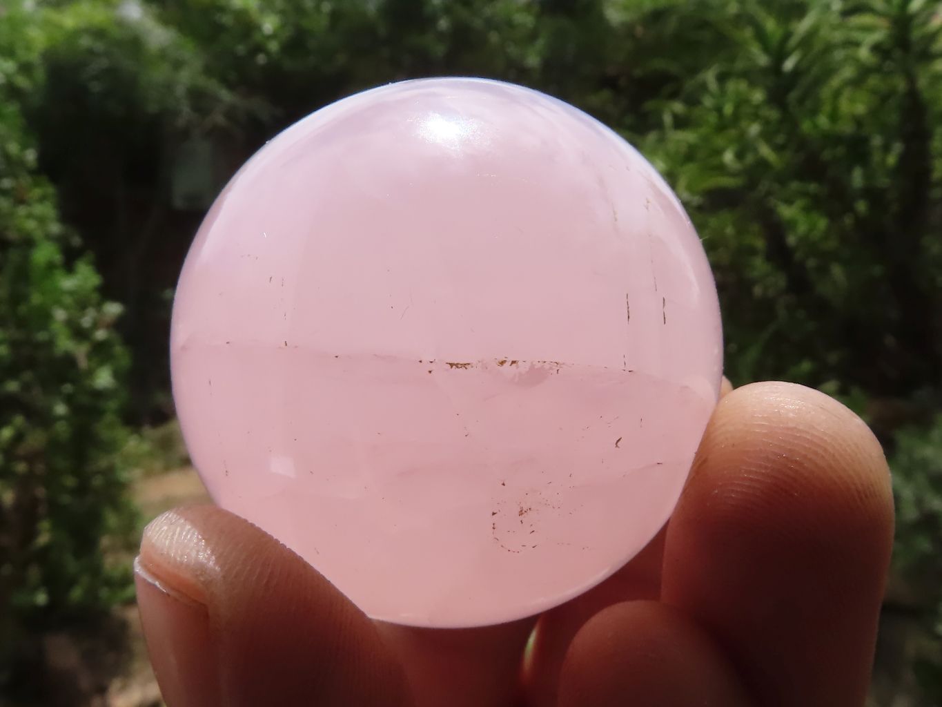Polished Pink Rose Quartz Spheres  x 6 From Ambatondrazaka, Madagascar - TopRock