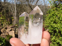 Polished Stunning Clear Quartz Crystal Points x 6 From Madagascar - Toprock Gemstones and Minerals 