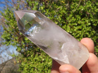 Polished Stunning Clear Quartz Crystal Points x 6 From Madagascar - Toprock Gemstones and Minerals 