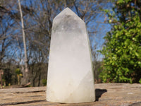 Polished Stunning Clear Quartz Crystal Points x 6 From Madagascar - Toprock Gemstones and Minerals 