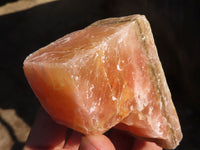 Natural New Sunset Orange Calcite Specimens  x 12 From Spitzkoppe, Namibia - Toprock Gemstones and Minerals 