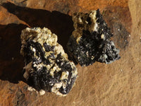 Natural Small Schorl Black Tourmaline Specimens x 35 From Erongo, Namibia - Toprock Gemstones and Minerals 