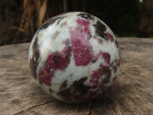 Polished Rubellite Pink Tourmaline Spheres  x 3 From Madagascar - TopRock