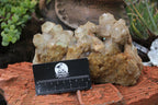 Natural Malachite Infused Smokey Quartz Cluster x 1 From Congo - TopRock