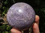 Polished Purple Lepidolite Spheres  x 4 From Zimbabwe - TopRock