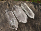 Polished Semi Optic Double Terminated Quartz Points  x 22 From Madagascar - TopRock