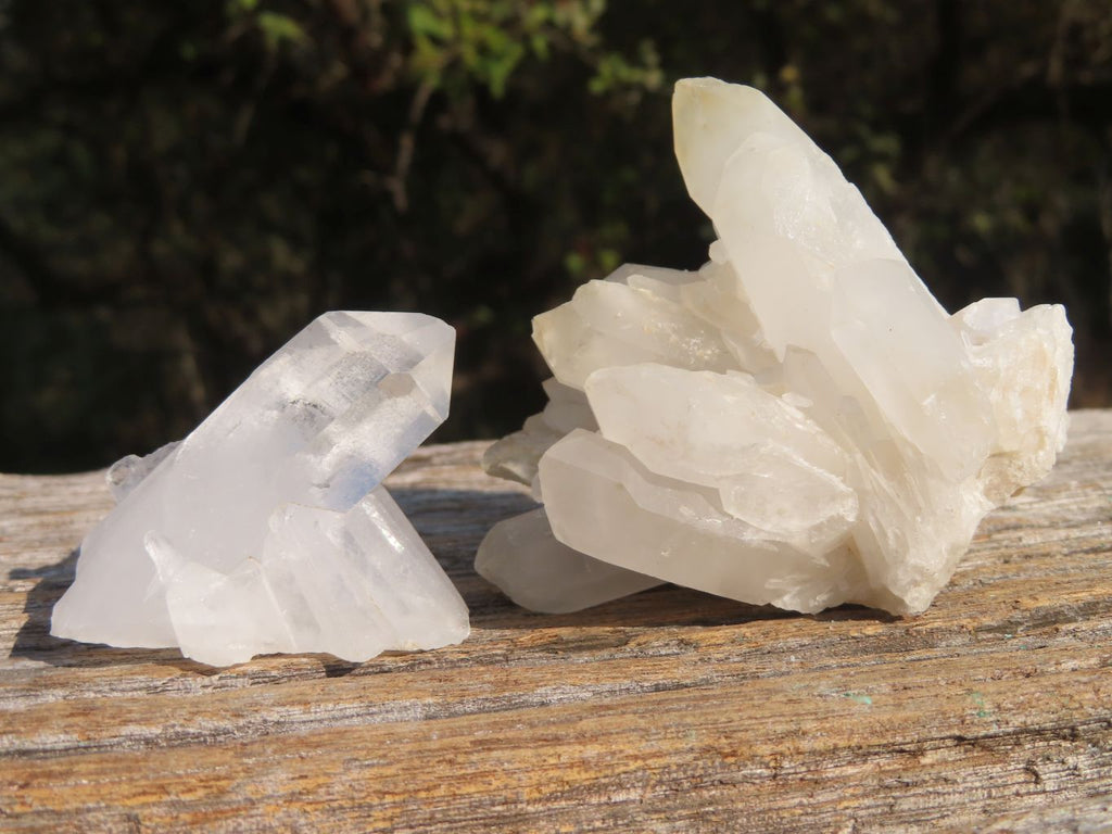 Natural Mixed Selection Of Quartz Clusters & Crystals x 24 From Madagascar - TopRock