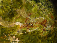 Polished  Green Opal Standing Free Forms  x 2 From Madagascar - Toprock Gemstones and Minerals 