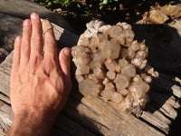 Natural Cascading Smokey Phantom Quartz Cluster x 1 From Luena, Congo - Toprock Gemstones and Minerals 