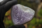 Polished Amethyst Agate Geodes With Crystalline Centres x 3 From Madagascar - TopRock