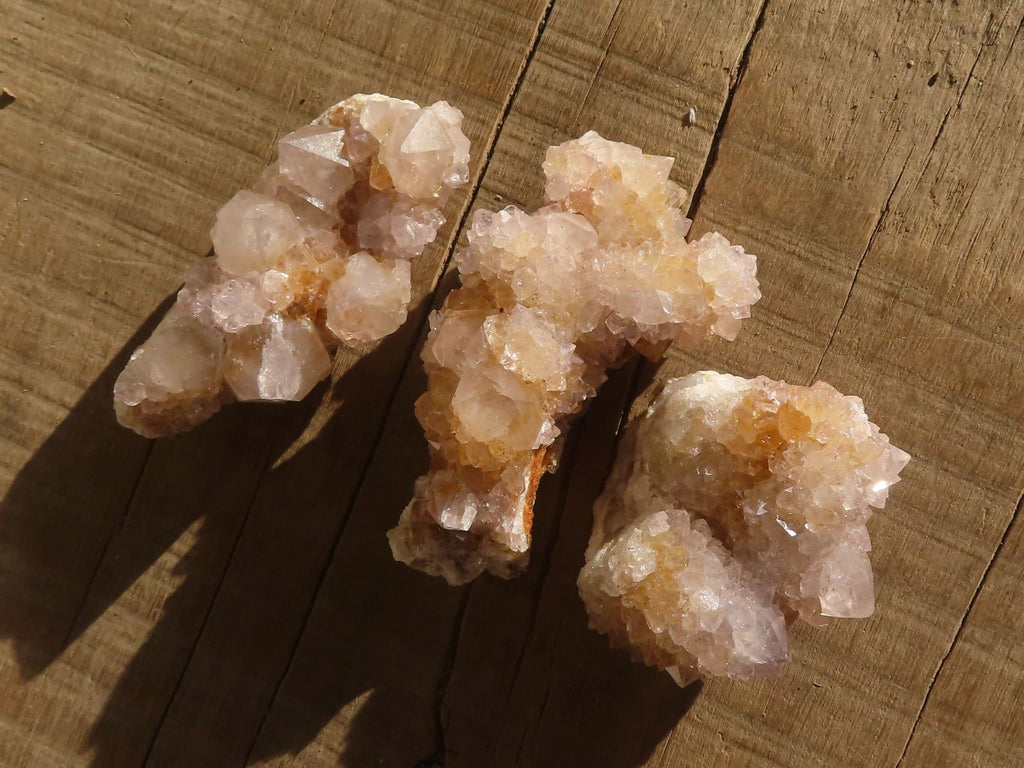 Natural Mixed Spirit Quartz Crystals x 12 From Boekenhouthoek, South Africa - Toprock Gemstones and Minerals 