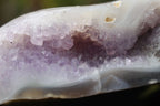 Polished Amethyst Agate Geodes With Crystalline Centres x 3 From Madagascar - TopRock