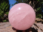 Polished Pink Rose Quartz Spheres  x 6 From Madagascar - TopRock