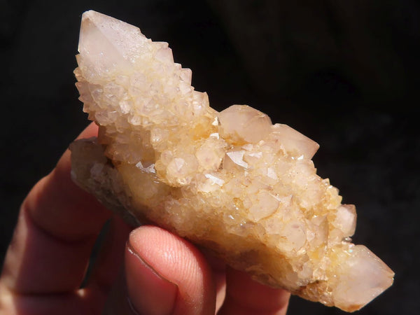 Natural Small Mixed Spirit Quartz Clusters  x 35 From Boekenhouthoek, South Africa