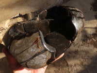 Polished Septerye Sauvage Dragons Egg Standing Free Form x 1 From Mahajanga, Madagascar - Toprock Gemstones and Minerals 