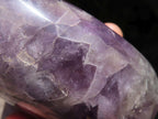Polished Dream Flower Amethyst Standing Free Forms  x 3 From Madagascar - TopRock