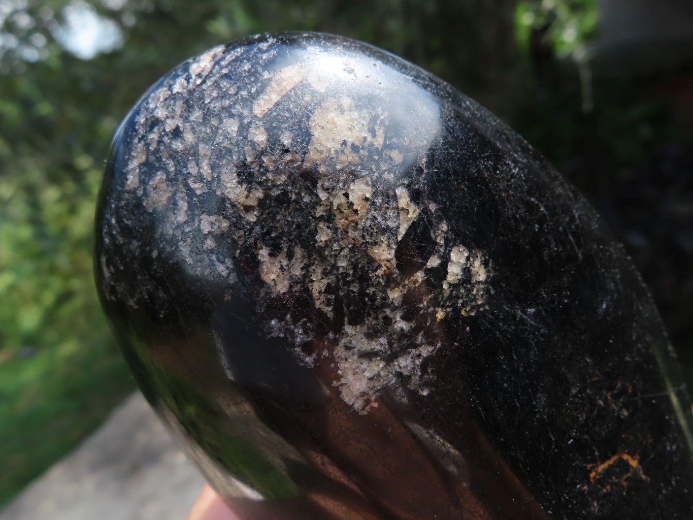 Polished Schorl Black Tourmaline Standing Free Form x 1 From Madagascar - TopRock