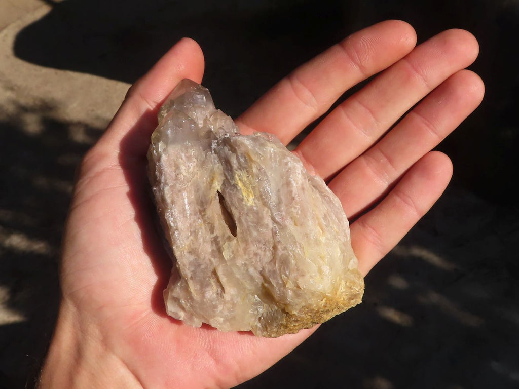 Natural Cascading Smokey Quartz Clusters x 6 From Luena, Congo - Toprock Gemstones and Minerals 