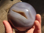 Polished Lovely Pair Of Agate Spheres  x 2 From Madagascar - Toprock Gemstones and Minerals 