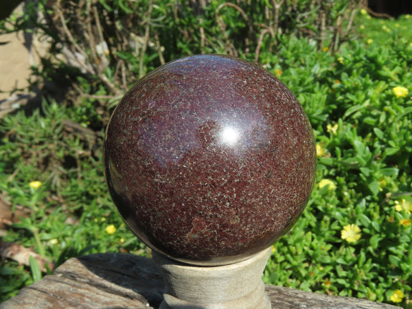 Polished Hard as Hell Solid Garnet Spheres x 2 From Madagascar - TopRock