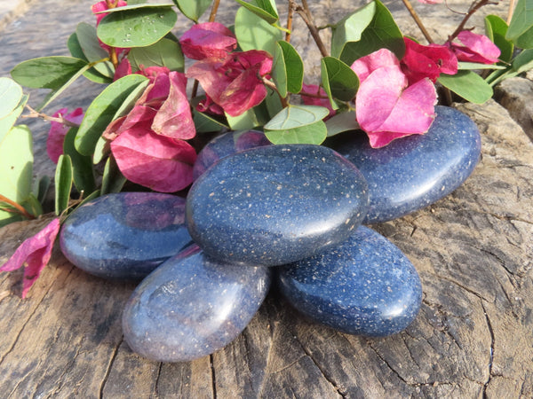Polished Medium Sized Selected Lazulite Gallets - sold per kg  From Ambatofinandrahana, Madagascar - TopRock