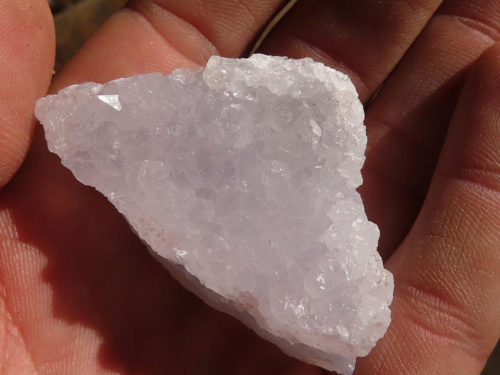 Natural Etched Blue Chalcedony Specimens x 35 From Nsanje, Malawi - Toprock Gemstones and Minerals 