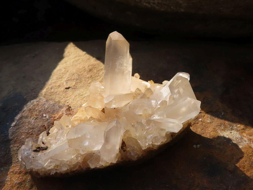 Natural Mini Mixed Quartz Clusters  x 35 From Madagascar - Toprock Gemstones and Minerals 