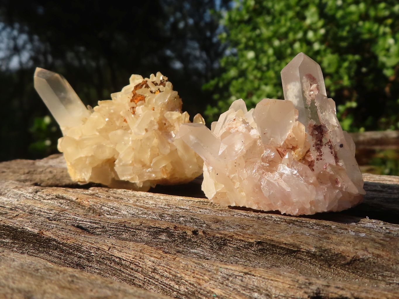 Natural Mini Mixed Quartz Clusters  x 35 From Madagascar - Toprock Gemstones and Minerals 