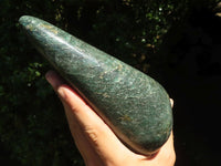Polished Green Fuchsite Quartz Standing Free Form  x 1 From Madagascar - TopRock