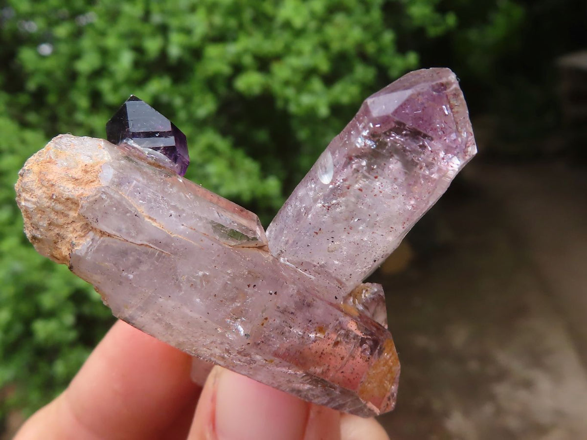 Natural Man Made Conglomerate Amethyst Specimens  x 14 From Chiredzi, Zimbabwe - Toprock Gemstones and Minerals 