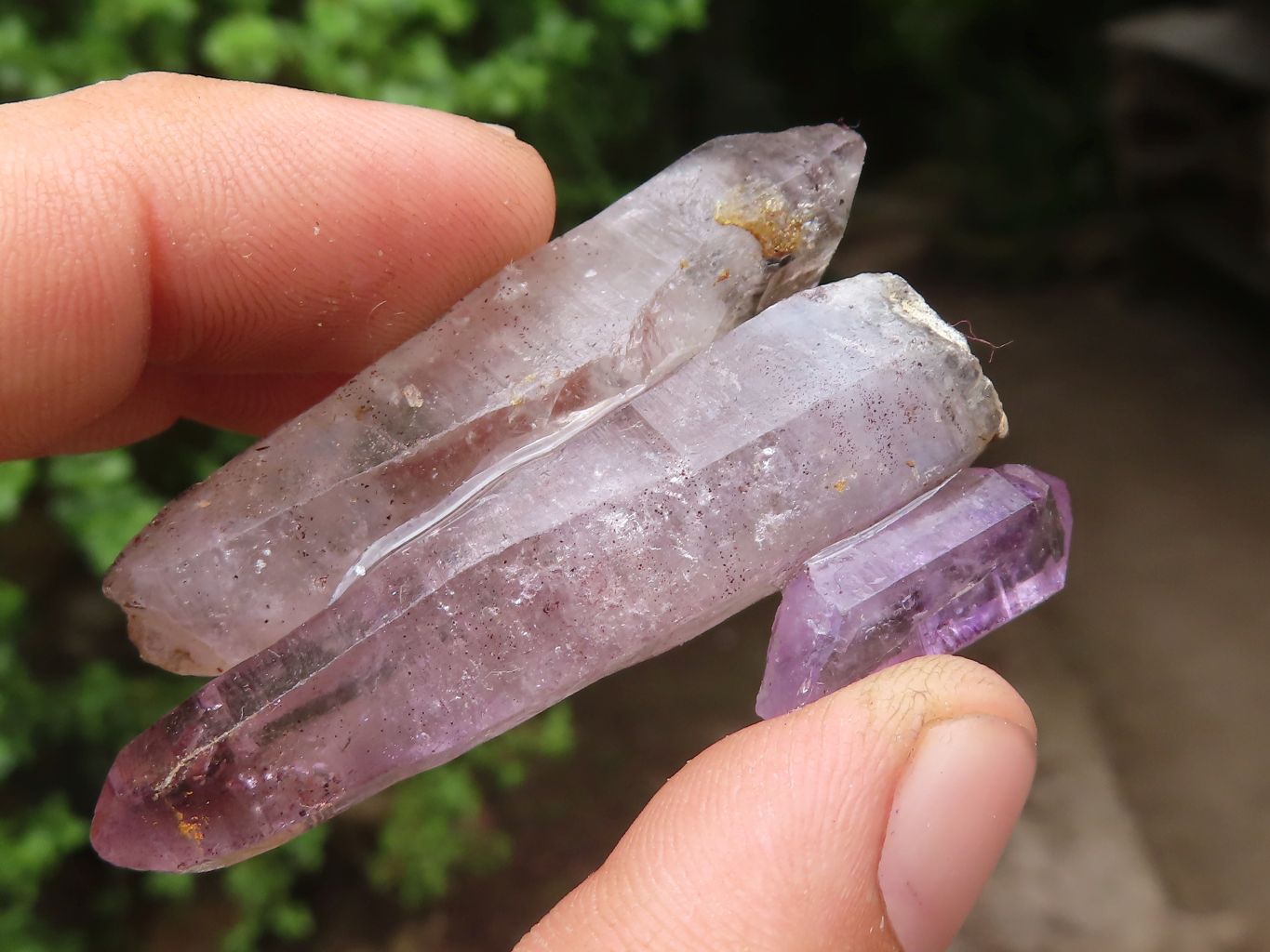 Natural Man Made Conglomerate Amethyst Specimens  x 14 From Chiredzi, Zimbabwe - Toprock Gemstones and Minerals 