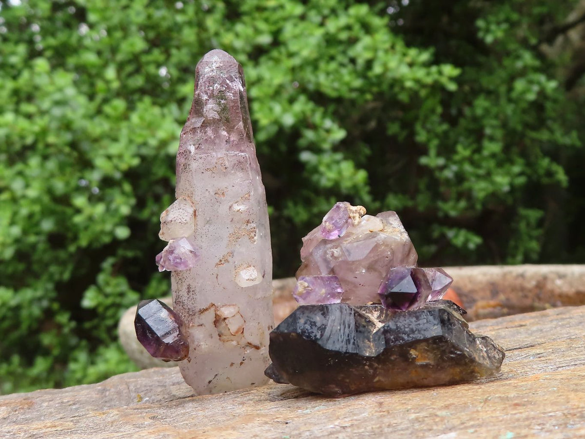 Natural Man Made Conglomerate Amethyst Specimens  x 14 From Chiredzi, Zimbabwe - Toprock Gemstones and Minerals 