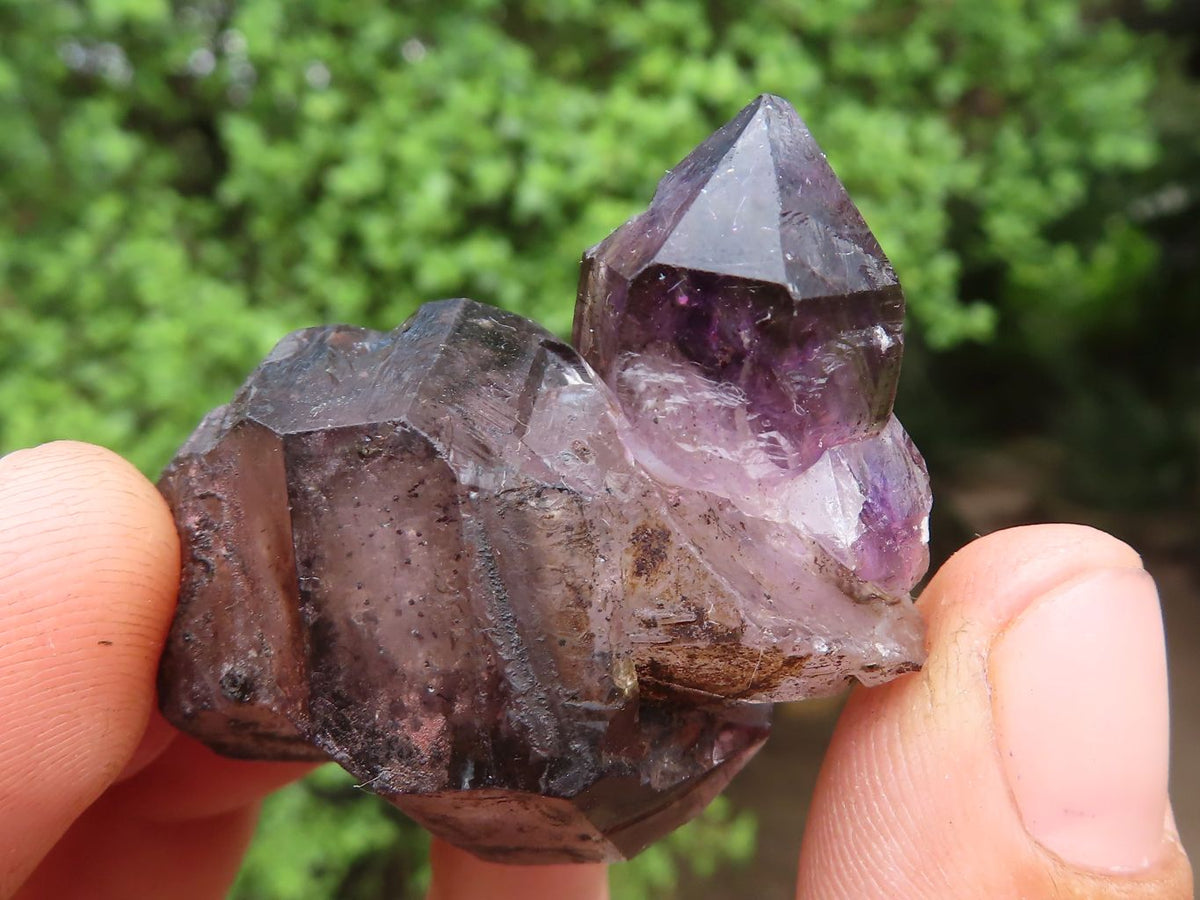 Natural Man Made Conglomerate Amethyst Specimens  x 14 From Chiredzi, Zimbabwe - Toprock Gemstones and Minerals 