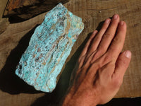 Natural Drusy Coated Chrysocolla Dolomite Specimen x 1 From Congo - Toprock Gemstones and Minerals 