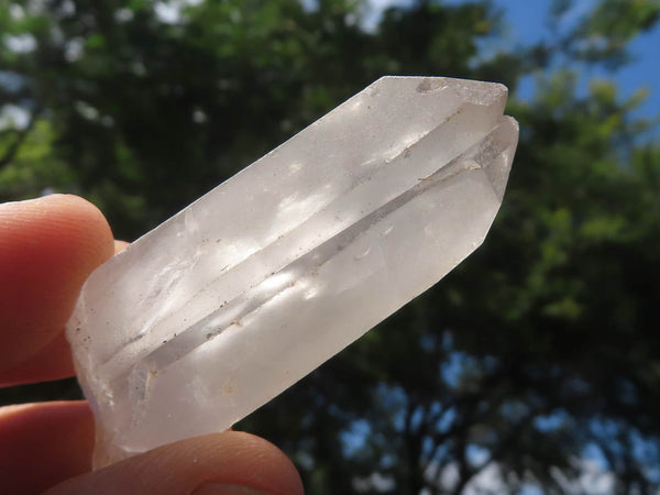 Natural Single Clear Quartz Crystals  x 46 From Madagascar - TopRock