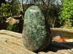 Polished Rare Emerald In Matrix Standing Free Form x 1 From Zimbabwe - Toprock Gemstones and Minerals 