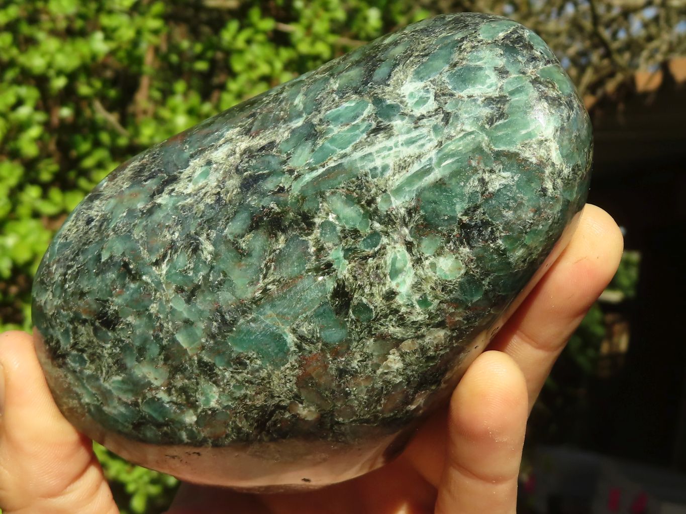 Polished Rare Emerald In Matrix Standing Free Form x 1 From Zimbabwe - Toprock Gemstones and Minerals 