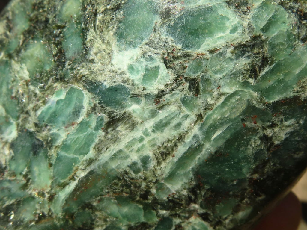 Polished Rare Emerald In Matrix Standing Free Form x 1 From Zimbabwe - Toprock Gemstones and Minerals 