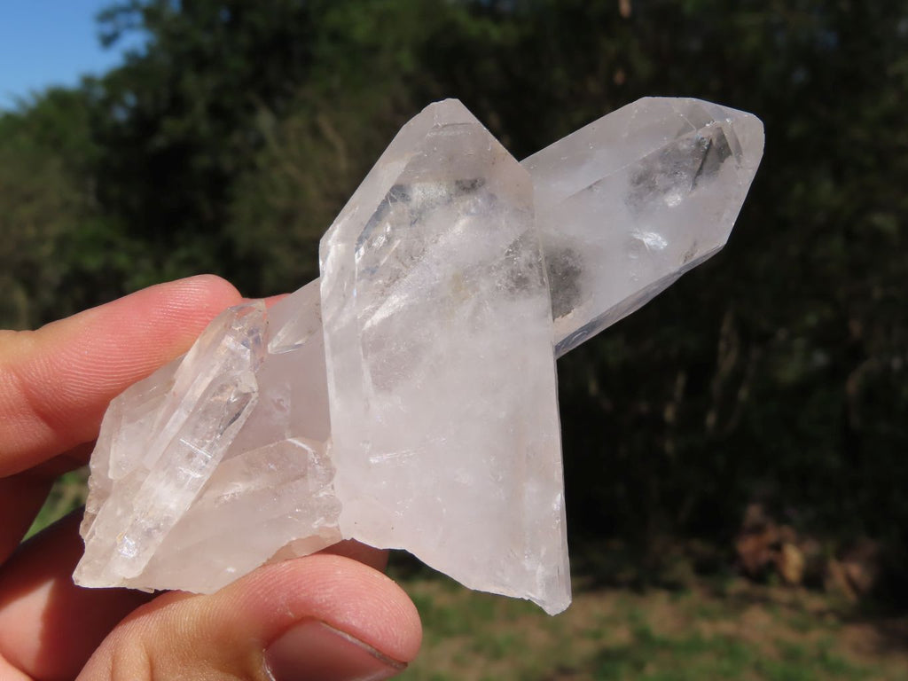 Natural Small Mixed Quartz Clusters x 12 From Madagascar - TopRock