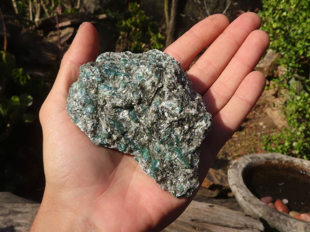 Natural Rare Emerald Mica In Matrix Cobbed Specimens x 6 From Mutoko, Zimbabwe - Toprock Gemstones and Minerals 