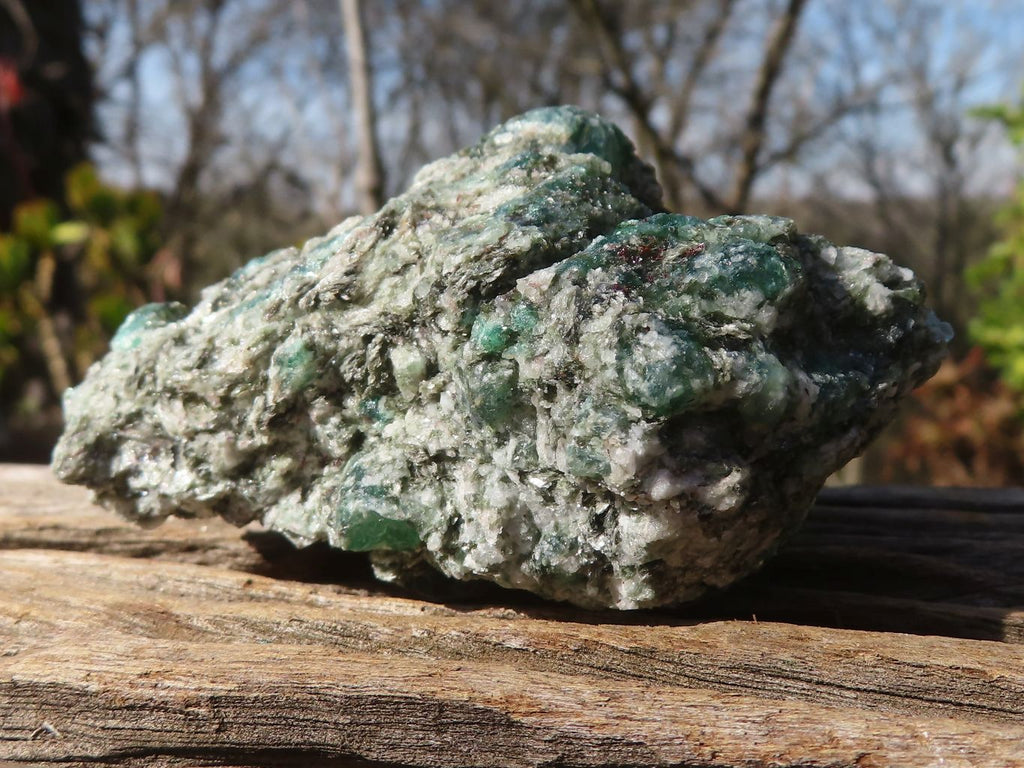 Natural Rare Emerald Mica In Matrix Cobbed Specimens x 6 From Mutoko, Zimbabwe - Toprock Gemstones and Minerals 