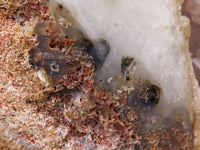Polished Killer Huge Agate Geode Display Piece x 1 From Madagascar - Toprock Gemstones and Minerals 