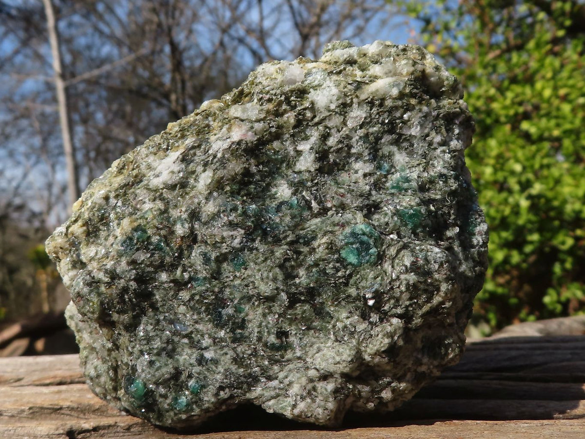 Natural Rare Emerald Mica In Matrix Cobbed Specimens x 6 From Mutoko, Zimbabwe - Toprock Gemstones and Minerals 